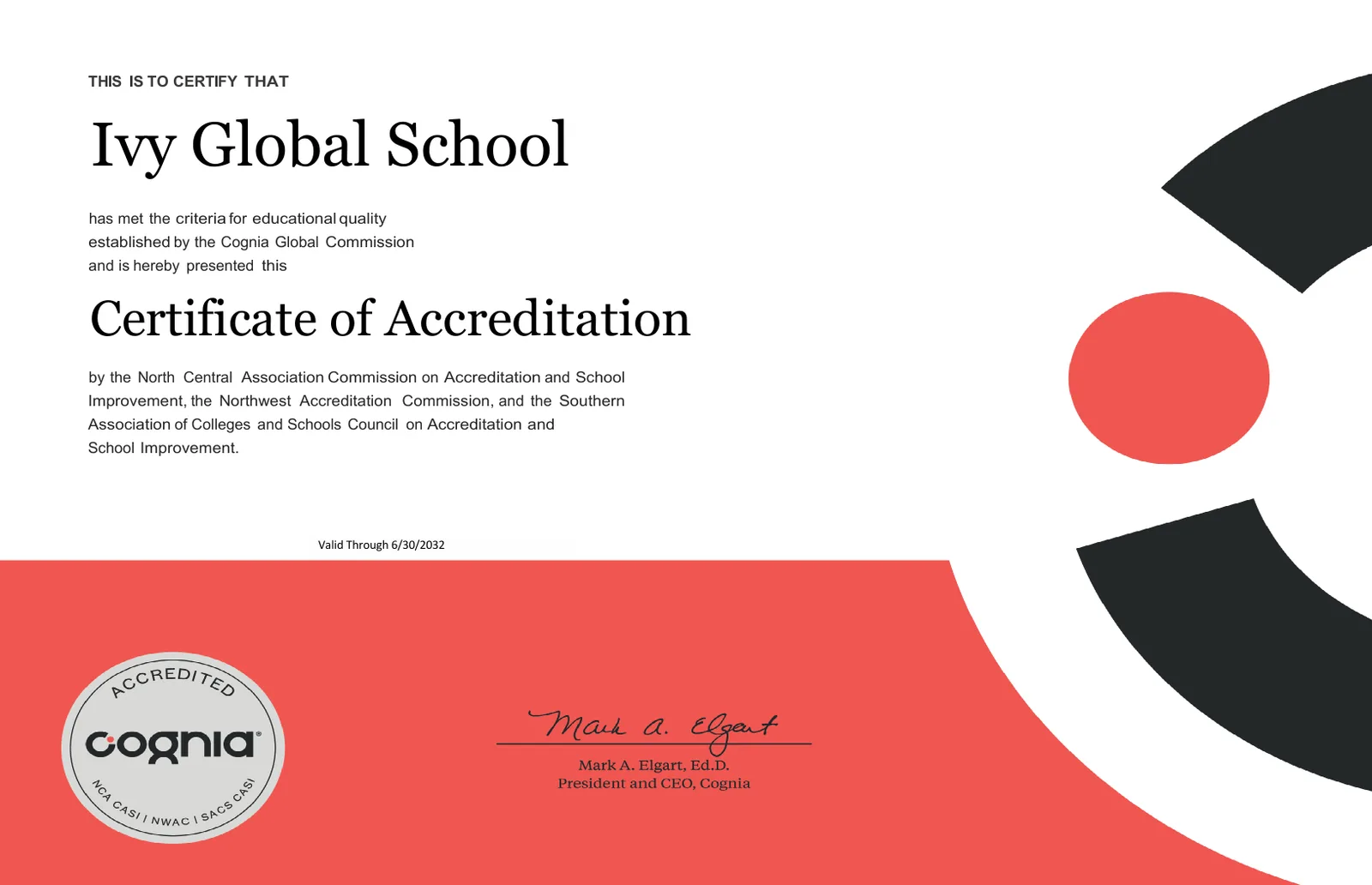 Real accreditation