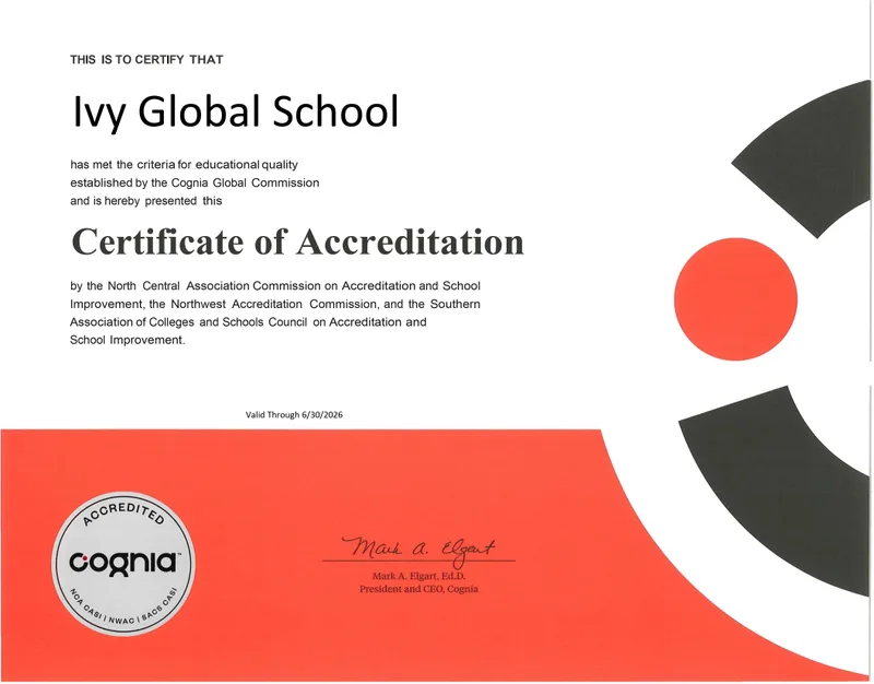 IGS Accreditation Milestones: Cognia and NCAA